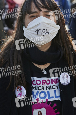 Demonstration gegen die Corona-Maßnahmen in Berlin
