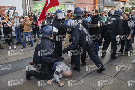Demonstration gegen die Corona-Maßnahmen in Berlin