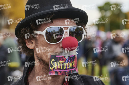 Demonstration gegen die Corona-Maßnahmen in Berlin