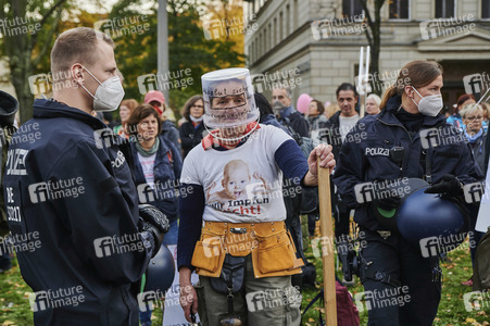 Demonstration gegen die Corona-Maßnahmen in Berlin