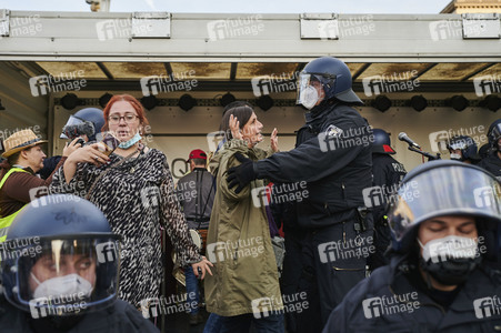 Demonstration gegen die Corona-Maßnahmen in Berlin