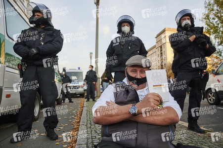 Demonstration gegen die Corona-Maßnahmen in Berlin