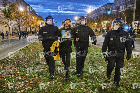 Demonstration gegen die Corona-Maßnahmen in Berlin