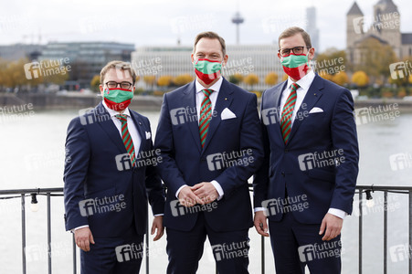 Fototermin mit dem Kölner Karneval Dreigestirn 2020/21 in Köln