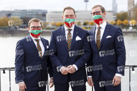 Fototermin mit dem Kölner Karneval Dreigestirn 2020/21 in Köln