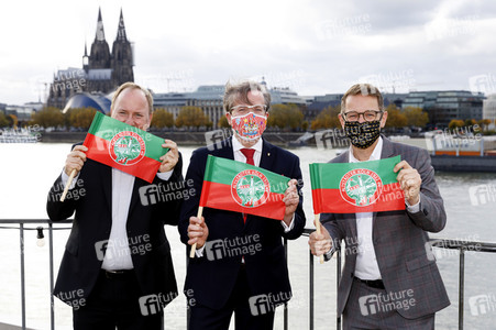 Fototermin mit dem Kölner Karneval Dreigestirn 2020/21 in Köln