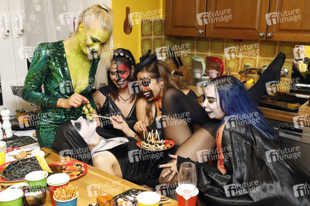 Dany Michalskis Pre-Halloween-Feier in Einbeck