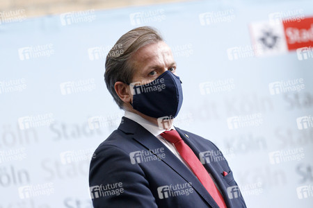 Corona-Pressekonferenz in Köln