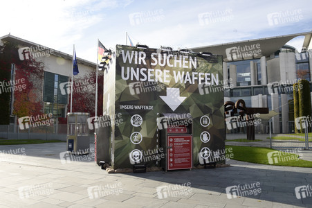 Kunstaktion vom Zentrum für Politische Schönheit in Berlin