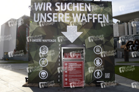 Kunstaktion vom Zentrum für Politische Schönheit in Berlin