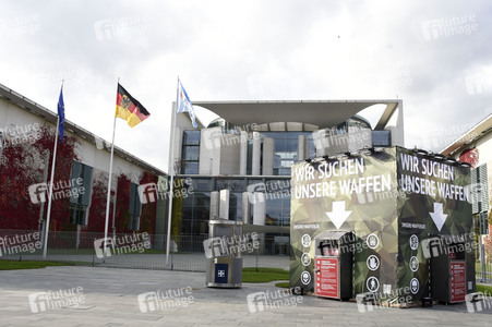 Kunstaktion vom Zentrum für Politische Schönheit in Berlin