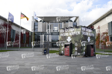 Kunstaktion vom Zentrum für Politische Schönheit in Berlin