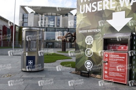 Kunstaktion vom Zentrum für Politische Schönheit in Berlin