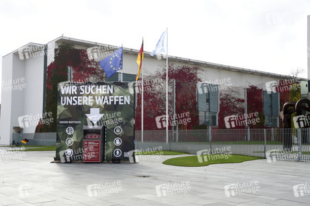 Kunstaktion vom Zentrum für Politische Schönheit in Berlin