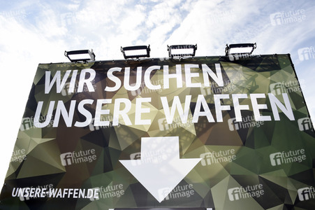 Kunstaktion vom Zentrum für Politische Schönheit in Berlin