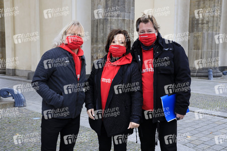 Demonstration vom Aktionsbündnis 'Alarmstufe Rot' in Berlin