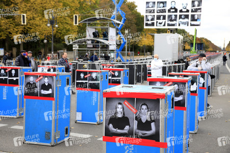 Demonstration vom Aktionsbündnis 'Alarmstufe Rot' in Berlin