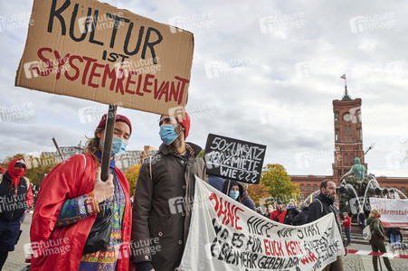Demonstration vom Aktionsbündnis 'Alarmstufe Rot' in Berlin
