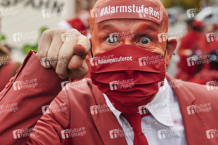 Demonstration vom Aktionsbündnis 'Alarmstufe Rot' in Berlin