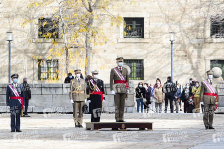 Feier des Ordens von San Hermenegildo in San Lorenzo de El Escorial