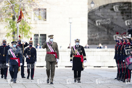 Feier des Ordens von San Hermenegildo in San Lorenzo de El Escorial