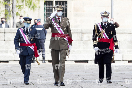 Feier des Ordens von San Hermenegildo in San Lorenzo de El Escorial