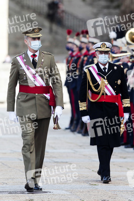 Feier des Ordens von San Hermenegildo in San Lorenzo de El Escorial