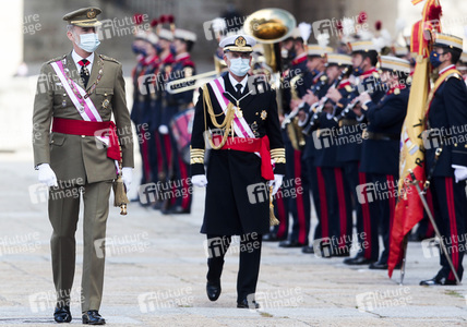 Feier des Ordens von San Hermenegildo in San Lorenzo de El Escorial