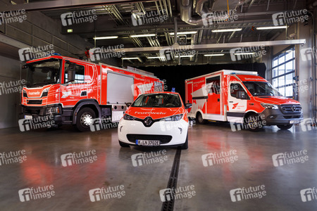 Präsentation des neuen Logos der Feuerwehr Köln