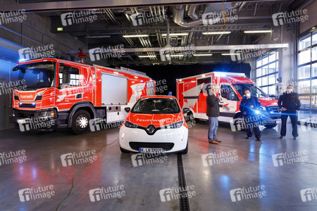 Präsentation des neuen Logos der Feuerwehr Köln