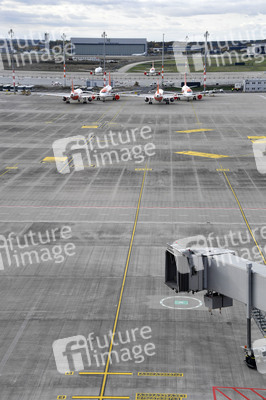 Rundgang durch den öffentlichen Bereich des Terminals 1 auf dem Flughafen Berlin Brandenburg