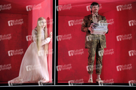 Theaterprobe 'Maria Stuart' in Berlin