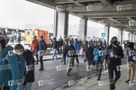 Eröffnung des Flughafens Berlin-Brandenburg in Schönefeld