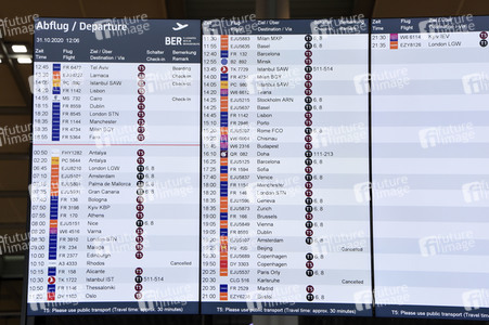 Eröffnung des Flughafens Berlin-Brandenburg in Schönefeld