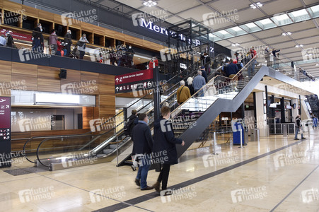 Regelbetrieb am Flughafen Berlin-Brandenburg in Schönefeld