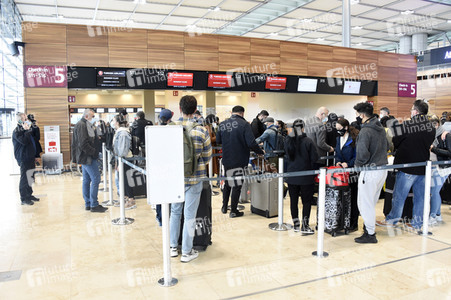 Regelbetrieb am Flughafen Berlin-Brandenburg in Schönefeld