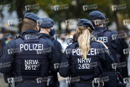 Demonstration gegen die Corona-Maßnahmen in Köln