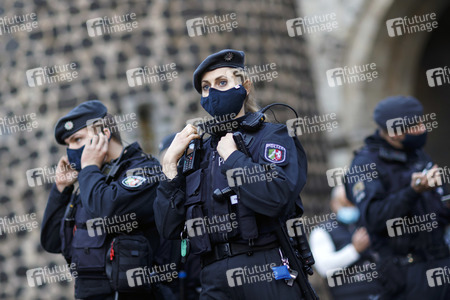 Demonstration gegen die Corona-Maßnahmen in Köln