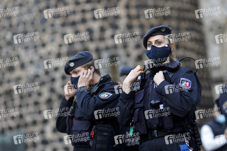 Demonstration gegen die Corona-Maßnahmen in Köln