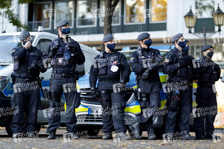 Demonstration gegen die Corona-Maßnahmen in Köln