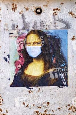 Corona-Sticker von Ursula Düster in Köln