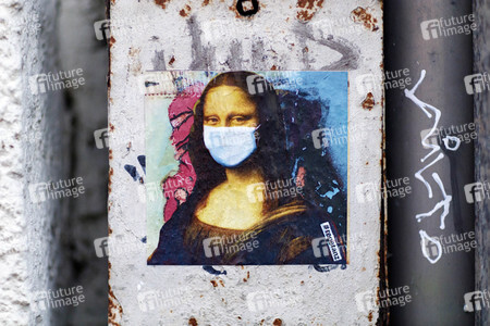 Corona-Sticker von Ursula Düster in Köln