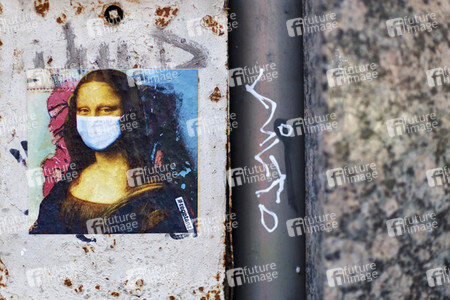 Corona-Sticker von Ursula Düster in Köln