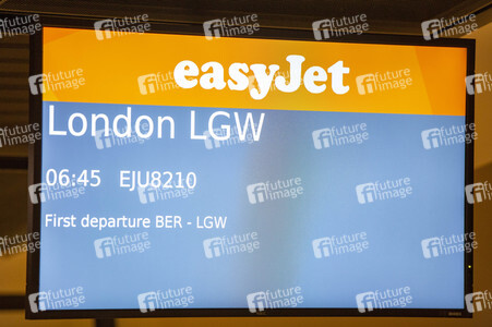 Erster kommerzieller Abflug vom Flughafen Berlin Brandenburg