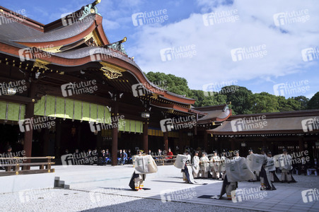 100. Jahrestag des Meiji-Schreins in Tokio