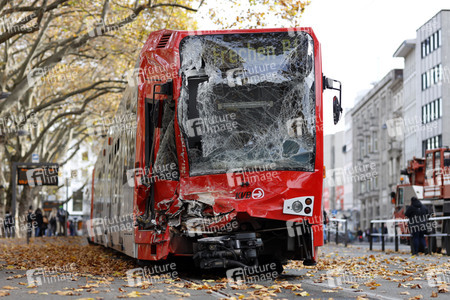 Straßenbahnunfall in Köln