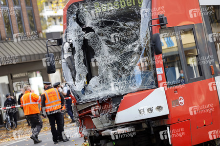 Straßenbahnunfall in Köln