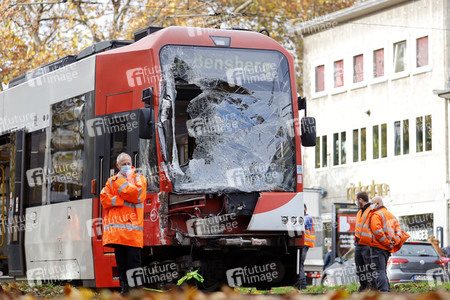 Straßenbahnunfall in Köln