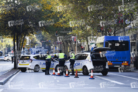 Klimaprotest der Umweltschutzbewegung Extinction Rebellion in Madrid