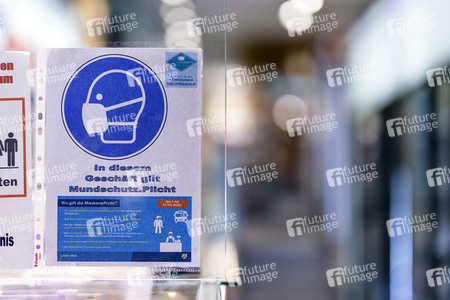 Symbolfoto Maskenpflicht im Einzelhandel